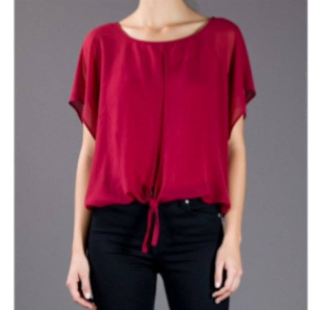 ALYX women's blouse, red size 1X (A50)